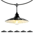Lampshade for CRETE LS M1 black 5 pcs Kobi Design