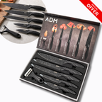 ADM Ceramic kitchen 6-Piece Knife Set, SKU: 7063