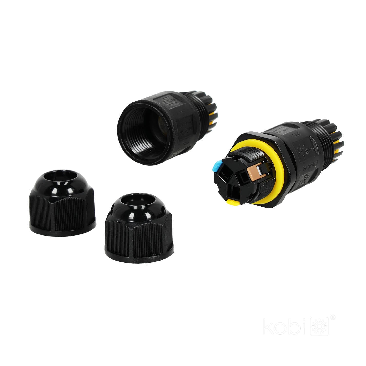 Waterproof connector HERMELINK 3x0,5-2,5mm² 6-11mm IP68 Kobi