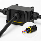 Waterproof connector HERMELINKx3 3x0,5-2,5mm² 4-8mm IP68 Kobi