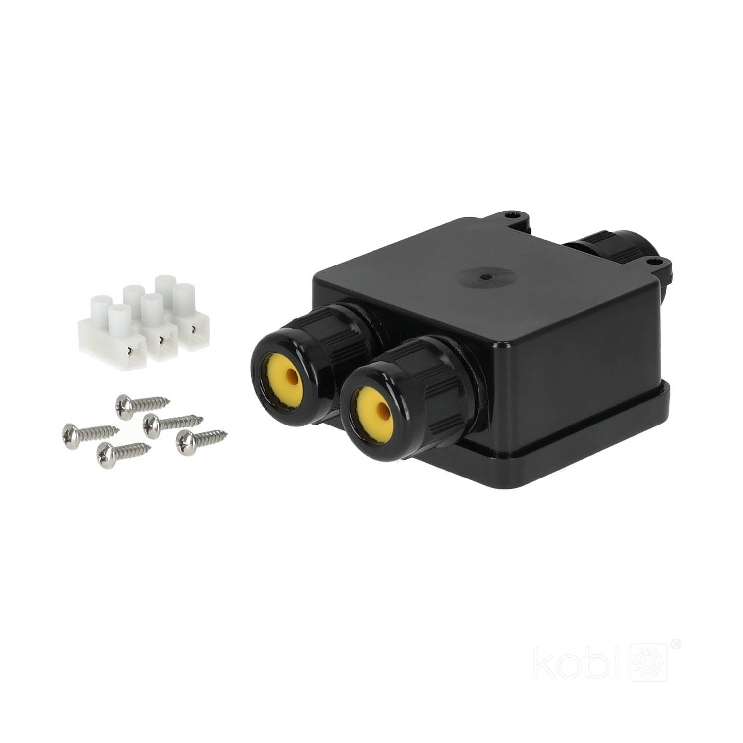 Waterproof connector HERMELINKx3 3x0,5-4mm² 4-8mm IP68 Kobi