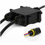 Waterproof connector HERMELINKx3 3x0,5-4mm² 8-12mm IP68 Kobi