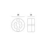 Lamp holder K002 GU10 Kobi