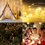 CURTAIN 300 MICRO LED WITH 8-FUNCTION REMOTE CONTROL