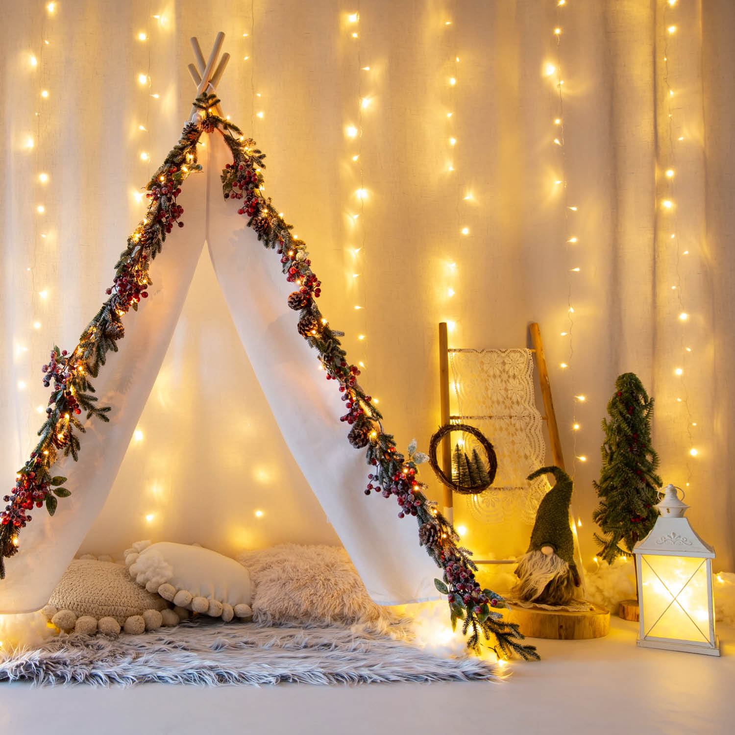 CURTAIN 300 MICRO LED WITH 8-FUNCTION REMOTE CONTROL