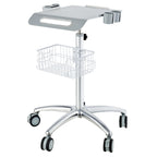 VEVOR Medical Cart, Salon Cart with Wheels, Mobile Trolley Cart 680-1090 mm Height Adjustable, Metal Salon Stations for Hair Stylist, Rolling Desktop Lab Cart for Clinic, Beauty and Salon