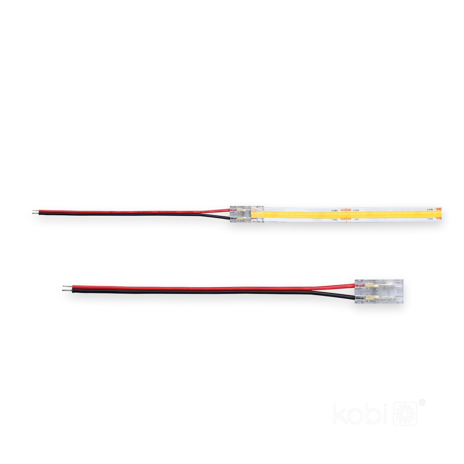 Connector 10 cm for LED COB stripe 10mm Kobi