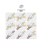 Connector 9 in 1 for LED stripe COB 8mm Kobi