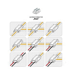 Connector 9 in 1 for LED stripe COB 8mm Kobi