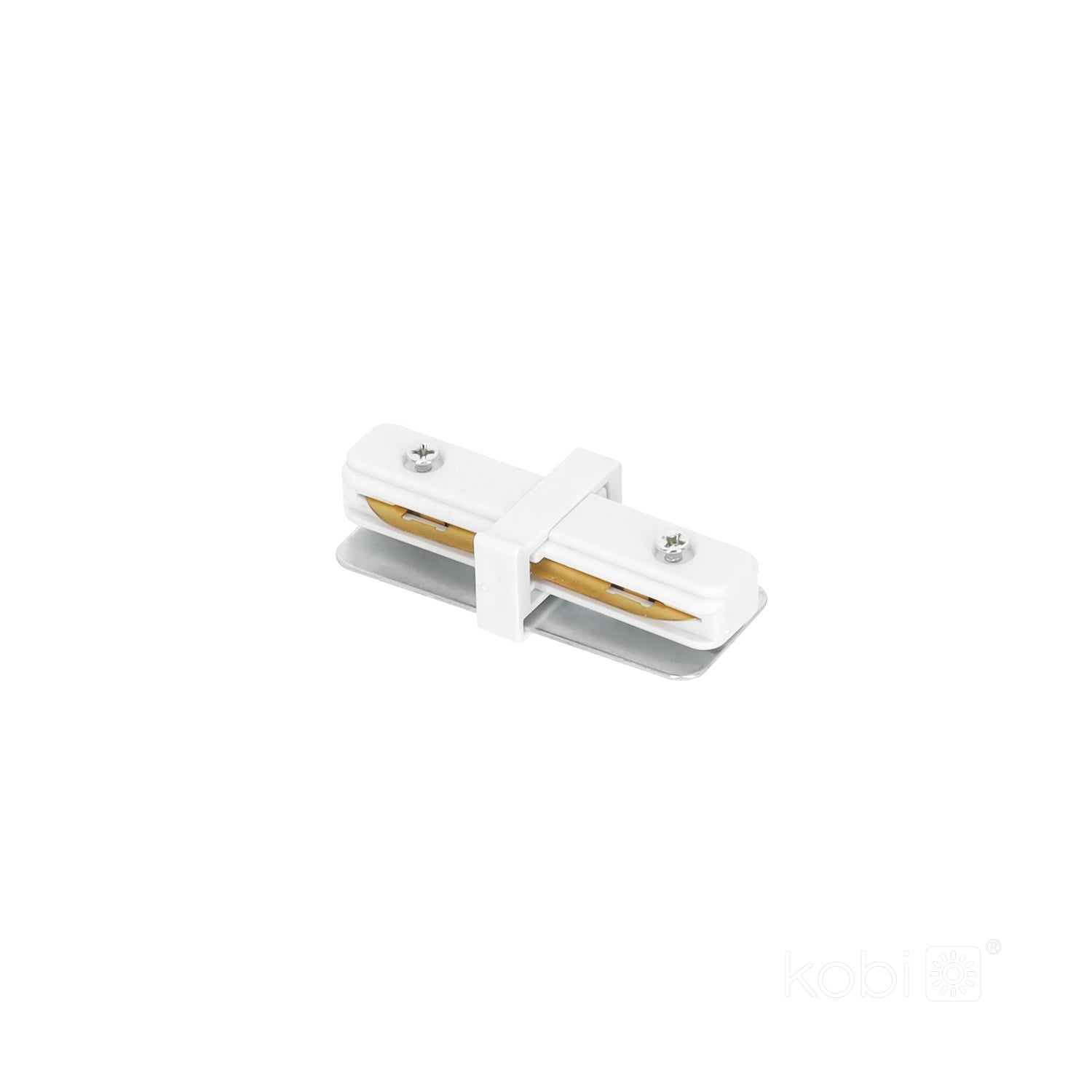 Inner connector for 1-circuit track I white Kobi