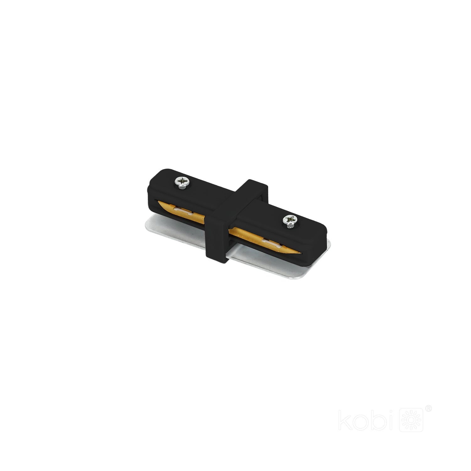 Inner connector for 1-circuit track I black Kobi