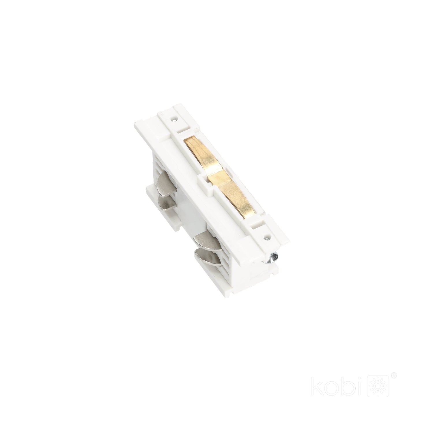 Inner connector for 3-circuit track I white Kobi