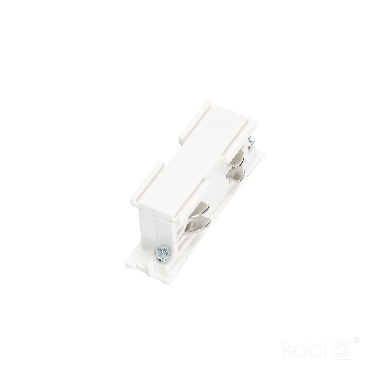 Inner connector for 3-circuit track I white Kobi