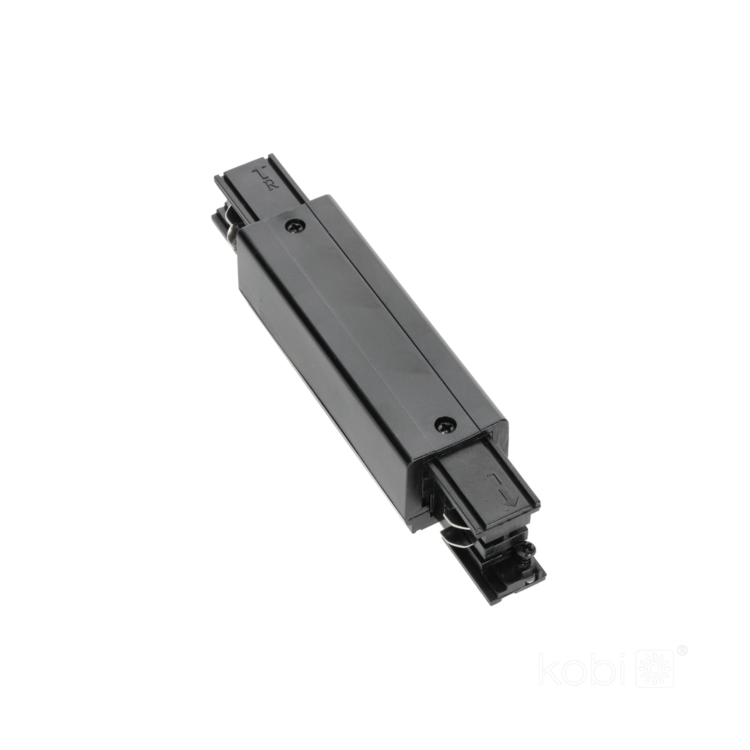 External connector for 3-circuit track I black Kobi