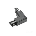 Connector for 3-circuit track L LEFT black Kobi