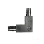 Connector for 3-circuit track L LEFT black Kobi