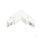 Connector for 3-circuit track L RIGHT white Kobi