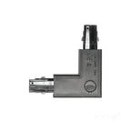 Connector for 3-circuit track L RIGHT black Kobi