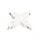 Connector for 3-circuit track X white Kobi