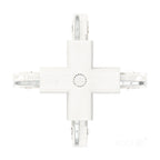 Connector for 3-circuit track X white Kobi