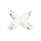 Connector for 3-circuit track X white Kobi
