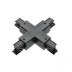 Connector for 3-circuit track X black Kobi