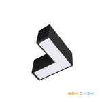 L-connector for LED KOLINE K2 black Kobi Pro