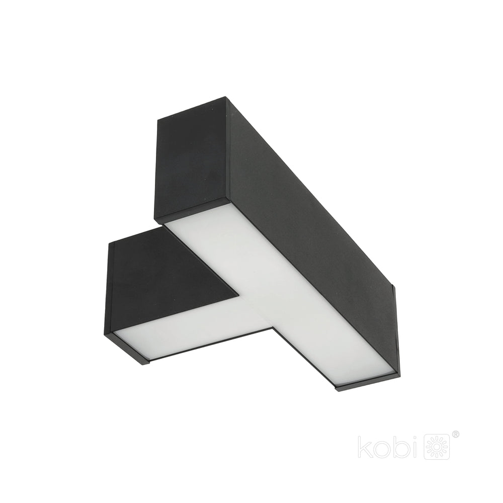 T-connector for LED KOLINE K2 black Kobi Pro
