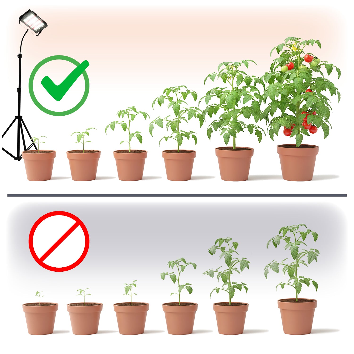 LED grow lamp LED FIRON 45W Kobi Design
