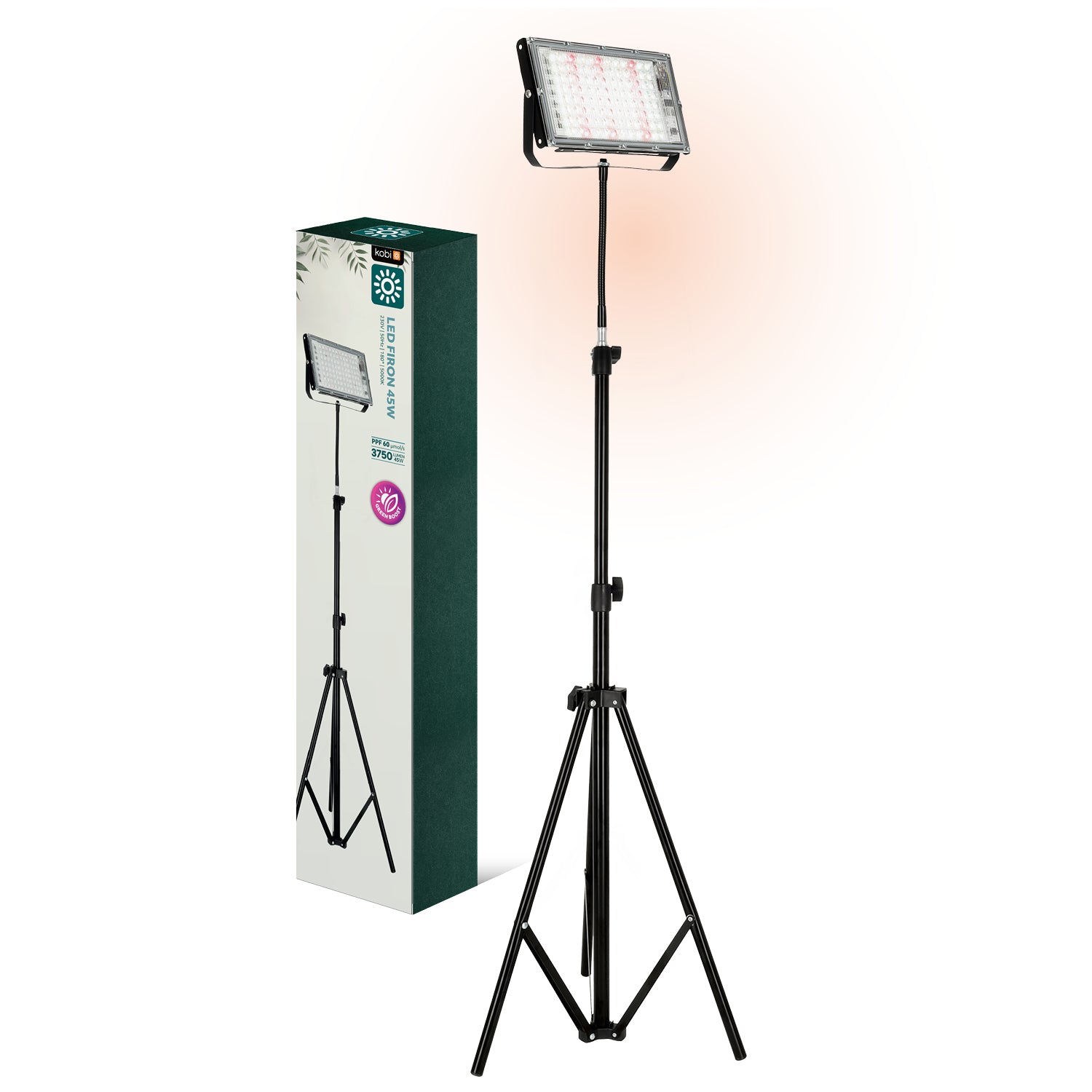 LED grow lamp LED FIRON 45W Kobi Design