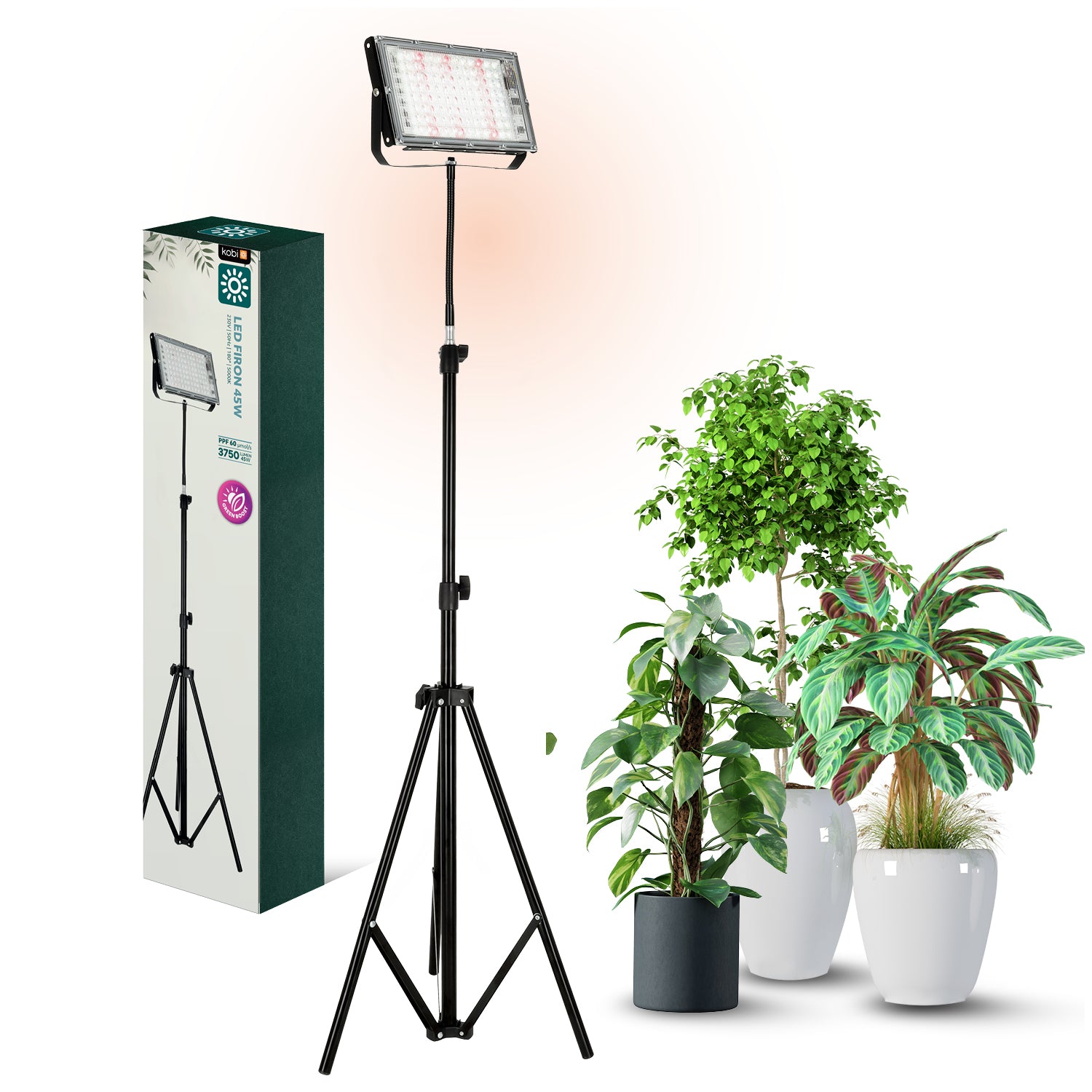 LED grow lamp LED FIRON 45W Kobi Design