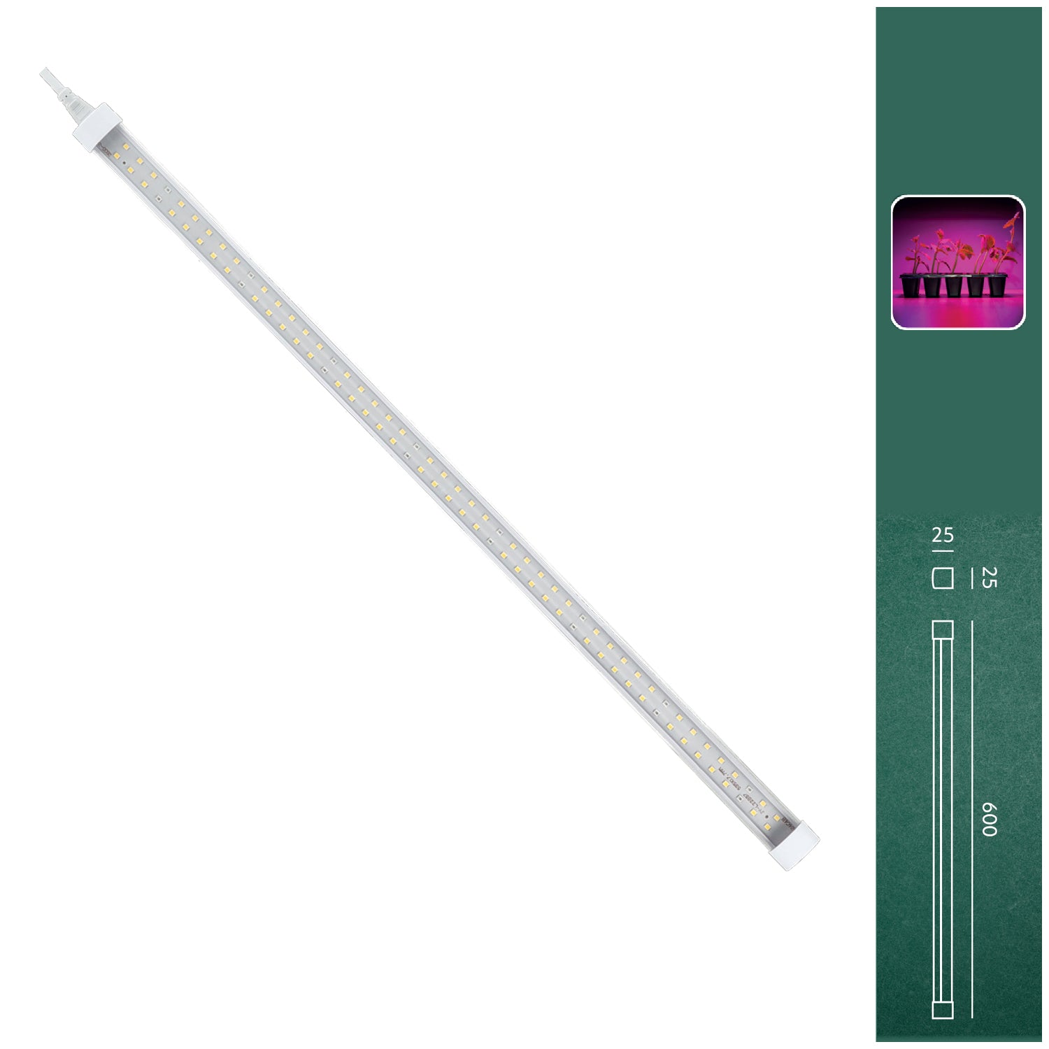 LED grow lamp LED GROWLY 15W Kobi Design