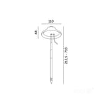 Plant grow light LED VERDI 5W 3200K Kobi Design