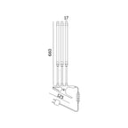 LED grow lamp LED VITARO 3 CLIP 10W Kobi Design