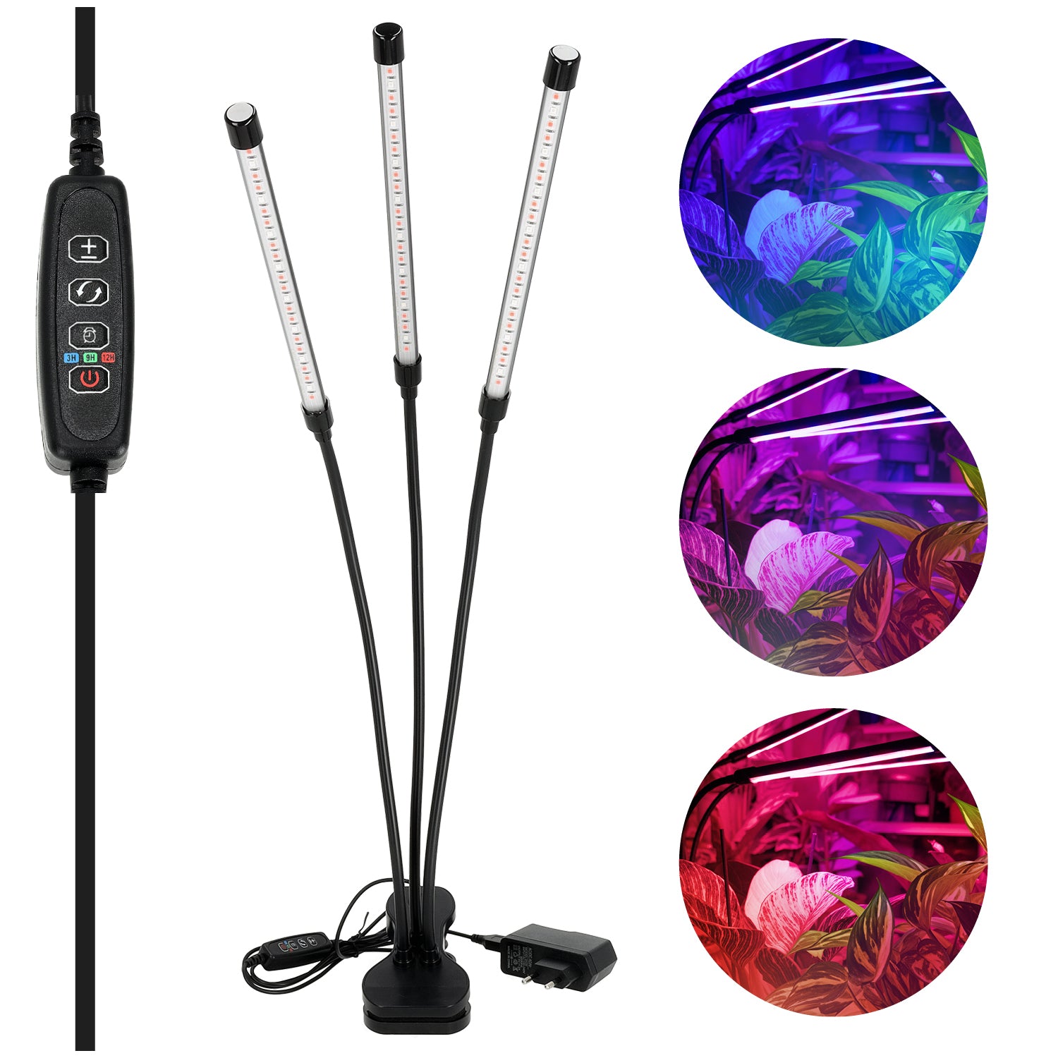 LED grow lamp LED VITARO 3 CLIP 10W Kobi Design