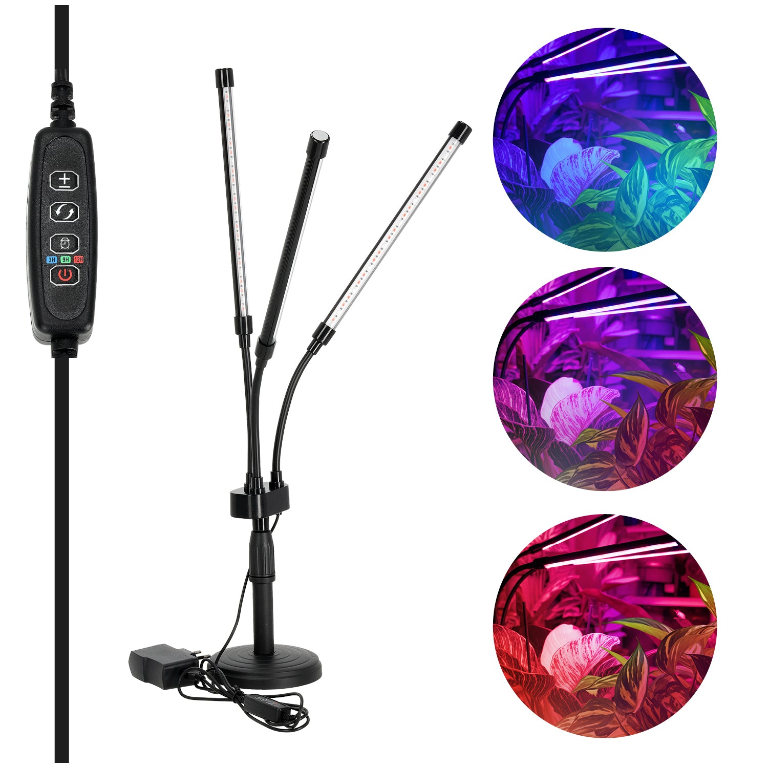 LED grow lamp LED VITARO 3 ST MINI 10W Kobi Design