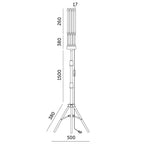 LED grow lamp LED VITARO 4 ST 30W Kobi Design