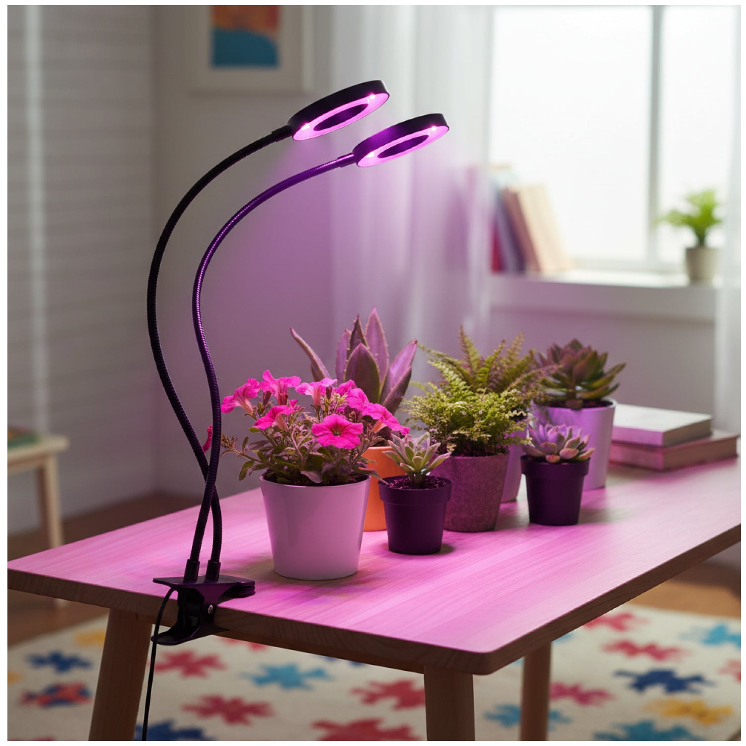 LED grow lamp LED VITARO RING 2 CLIP 8W Kobi Design