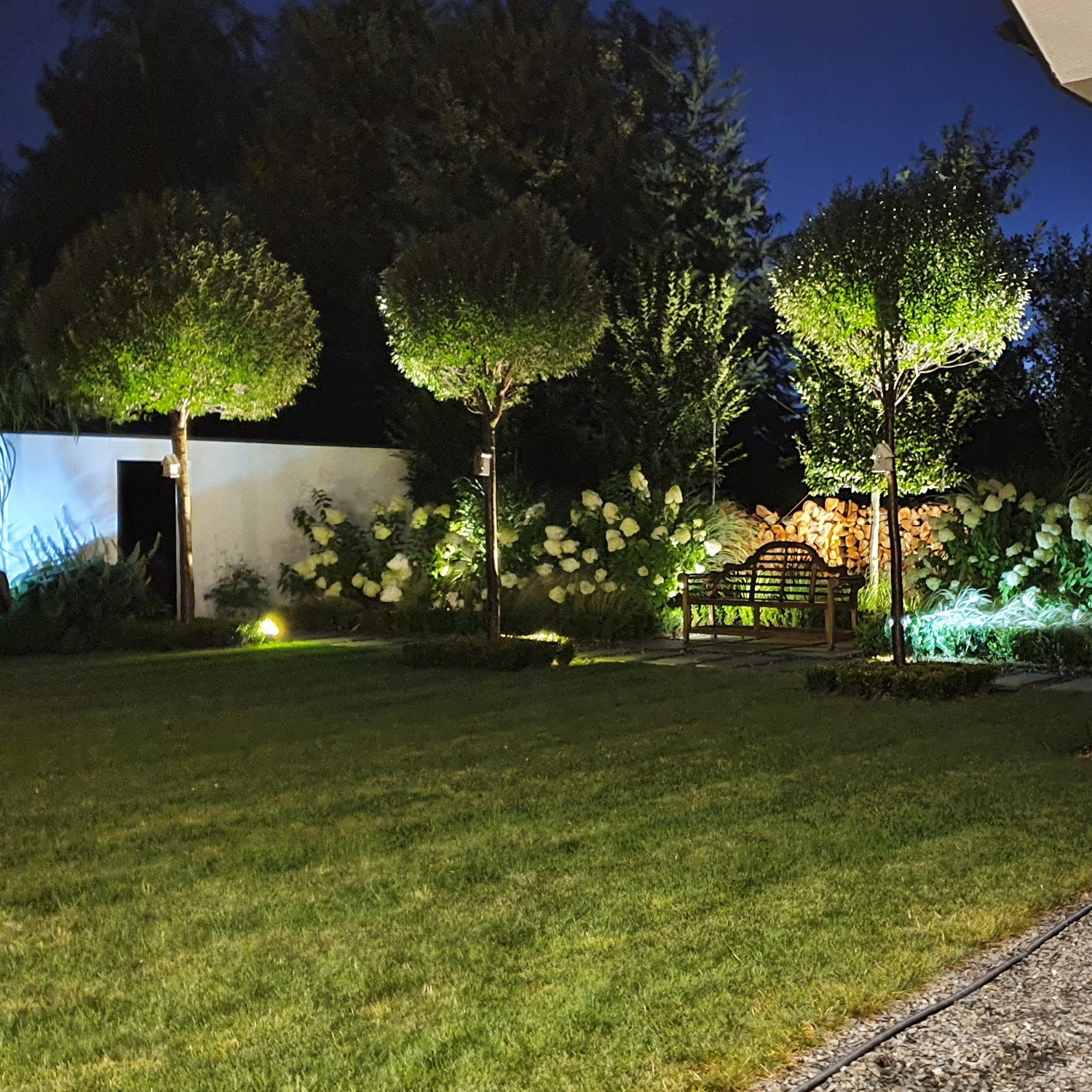 Garden lamp BLAKE 2 1xGU10 IP65 black Kobi