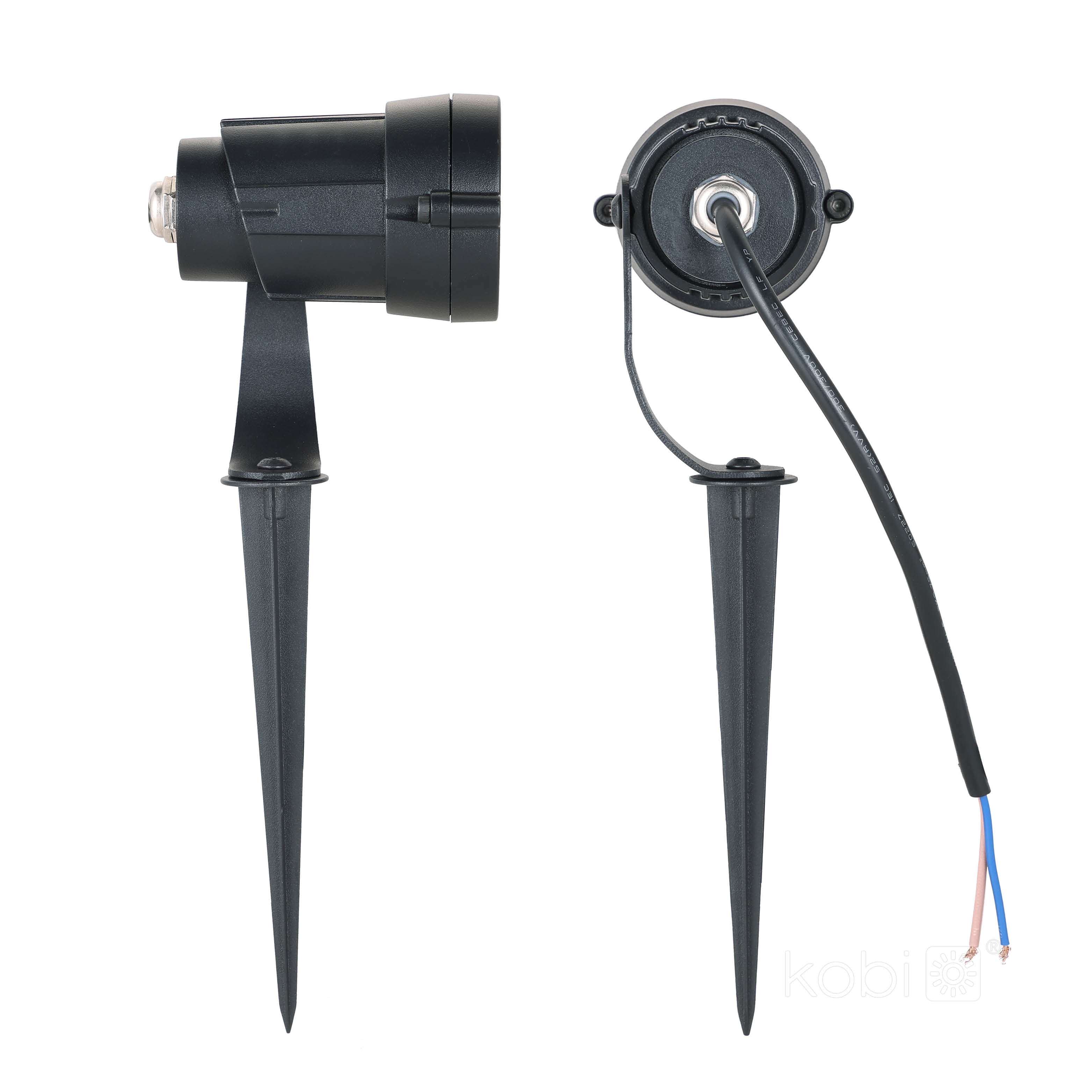 Garden lamp BLAKE UNO 1xGU10 IP65 black Kobi