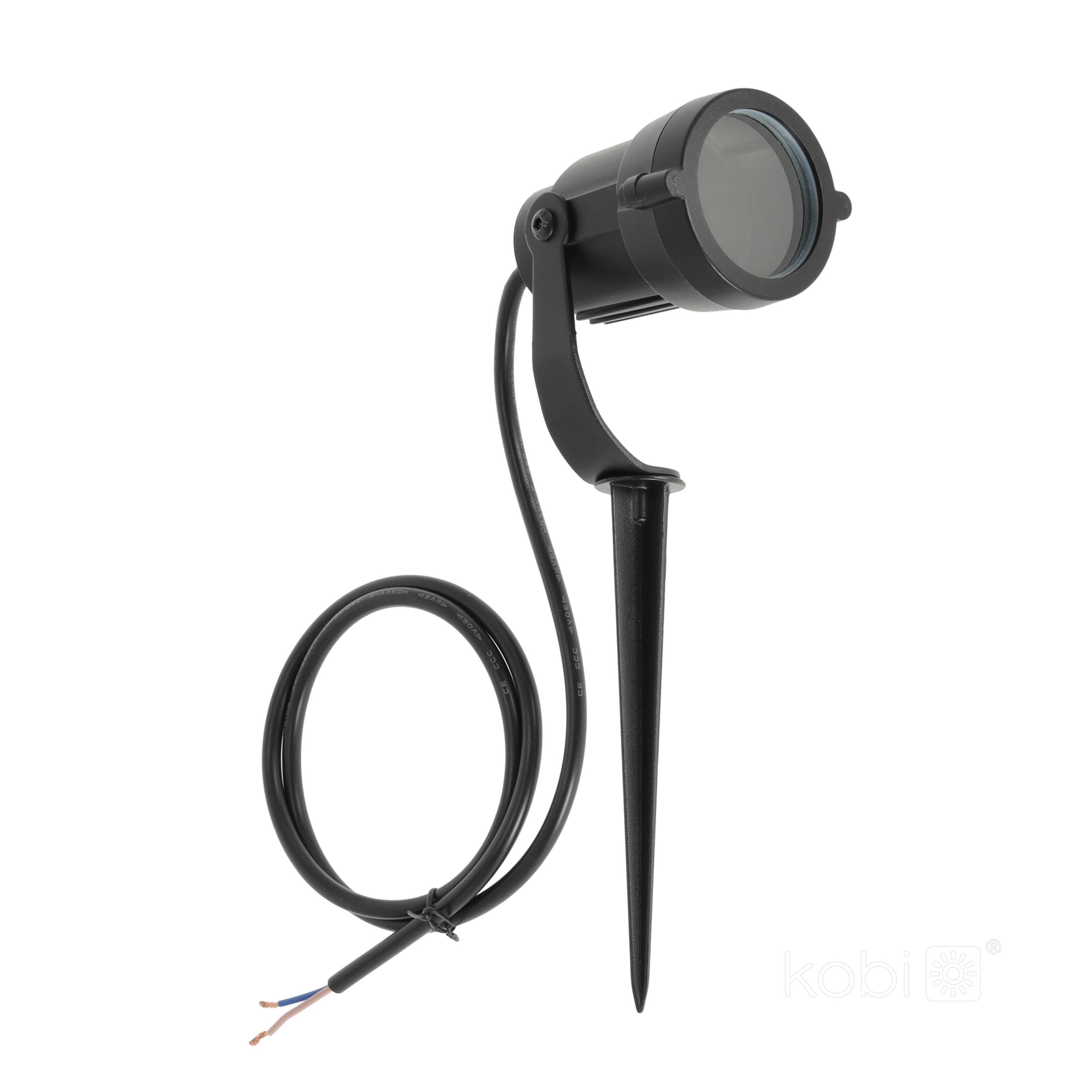 Garden lamp BLAKE UNO 1xGU10 IP65 black Kobi
