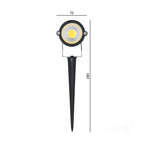 Garden lamp LED BLAKE 5W 4000K IP65 black Kobi