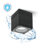 Garden lamp QUERK 1 1xGU10 IP54 black LED2B