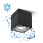 Garden lamp QUERK 1 1xGU10 IP54 black LED2B