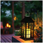 Solar garden lamp LED CANDELIO 2700K white LED2B