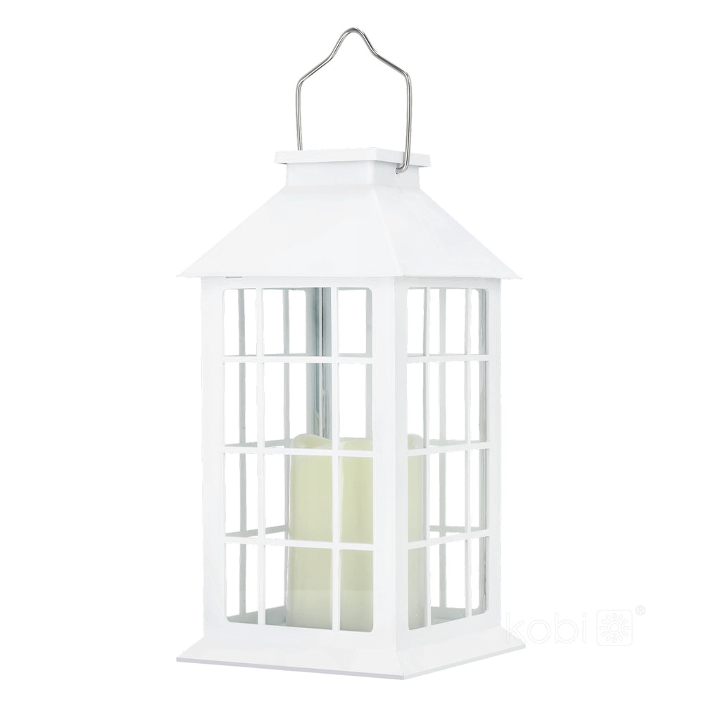 Solar garden lamp LED CANDELIO 2700K white LED2B