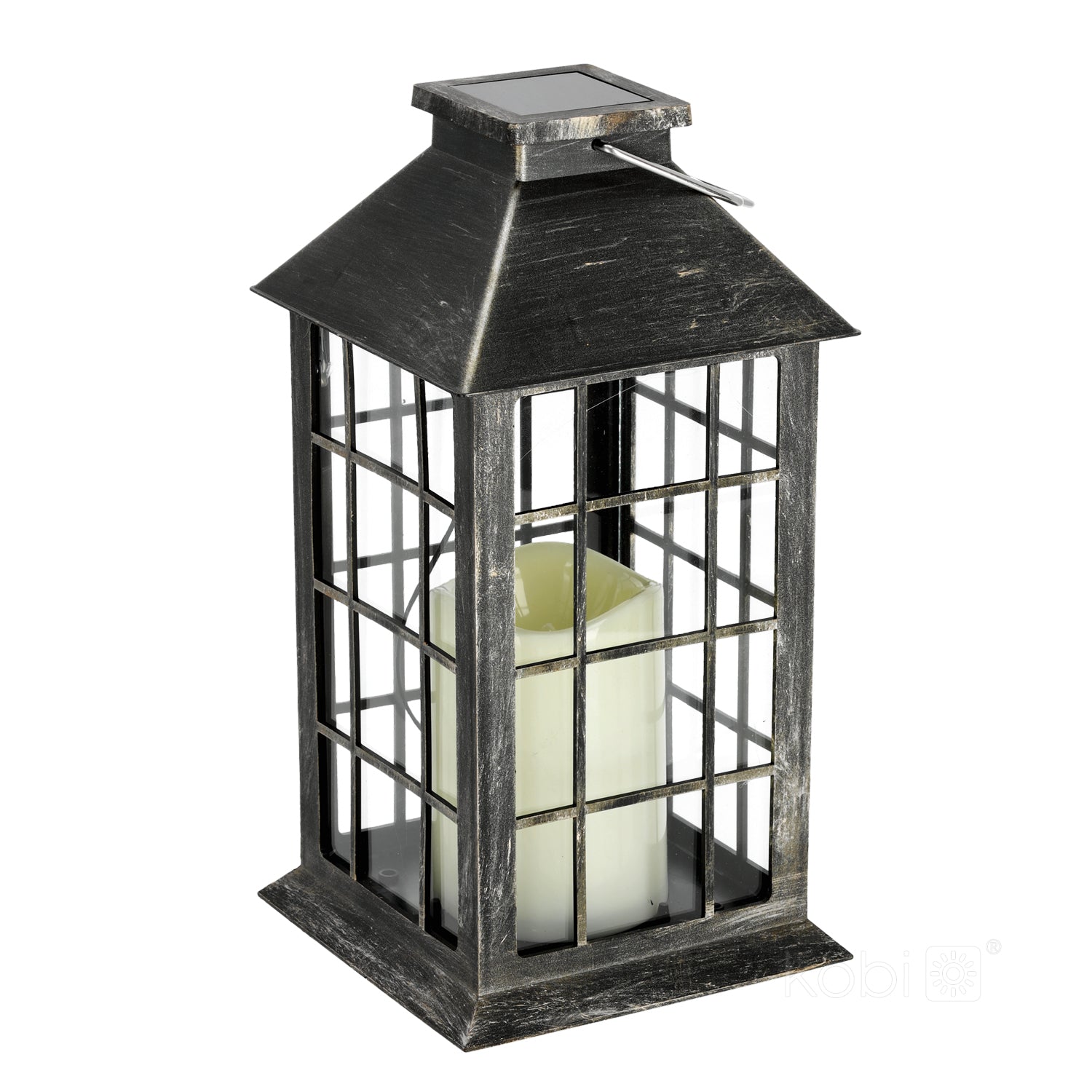 Solar garden lamp LED CANDELIO 2700K gold LED2B
