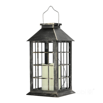 Solar garden lamp LED CANDELIO 2700K gold LED2B