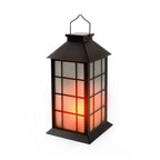 Solar garden lamp LED CANDELIO MILKY 1600K IP44 black LED2B