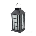 Solar garden lamp LED CANDELIO MILKY 1600K IP44 black LED2B